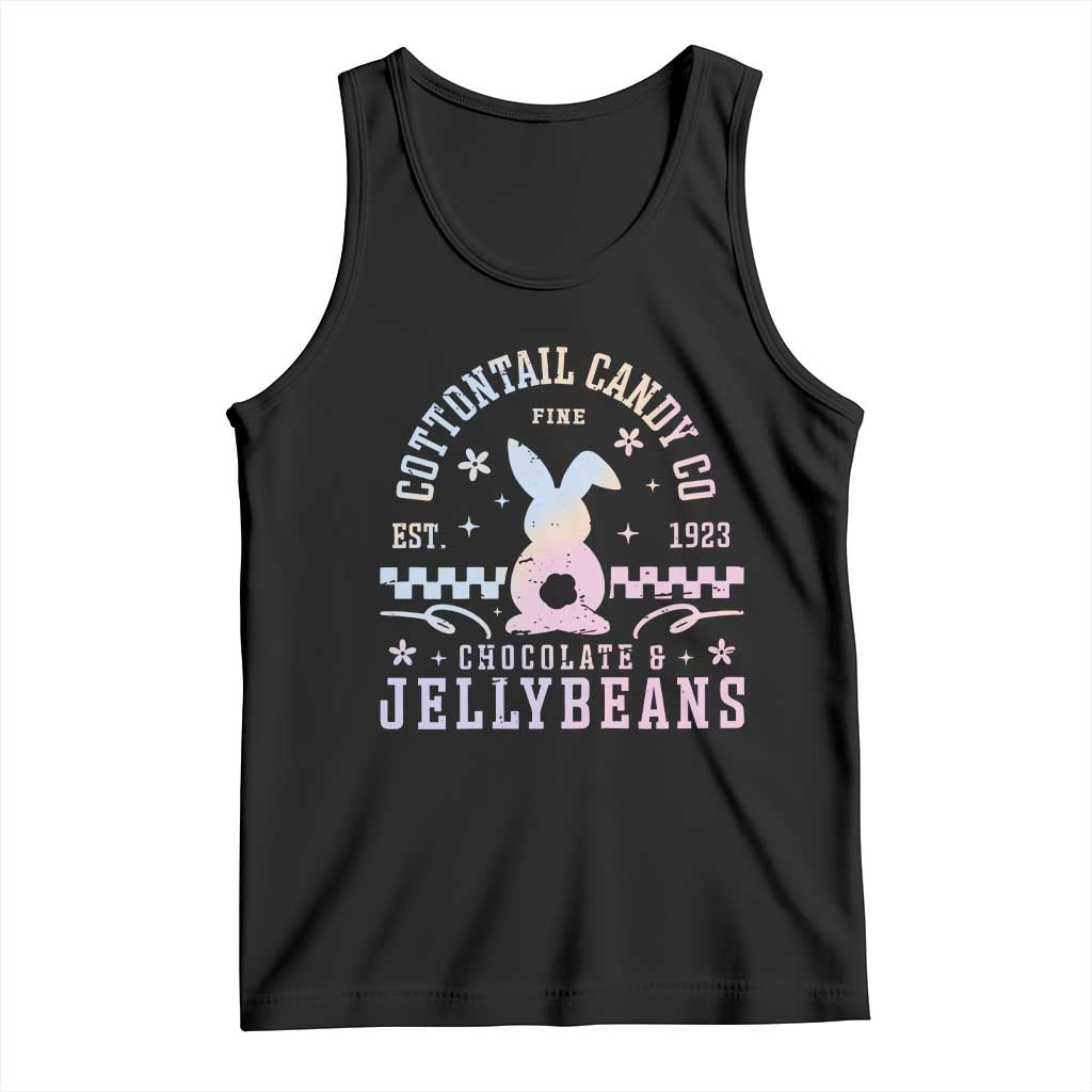 Cottontail Candy Company Easter Tank Top Carrot Bunny Rabbit Family Matching TS10 Black Print Your Wear