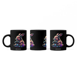 Gamer Rabbit Coffee Mug Cute Bunny Gaming Eggs Funny Video Games Easter TS10 Print Your Wear