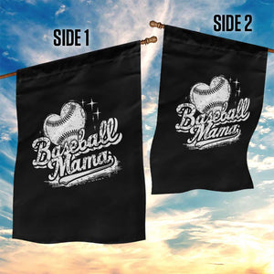 Baseball Mama Garden Flag Baseball Season Mom Raising Ballers TS10 Print Your Wear