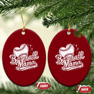 Baseball Mama Ceramic Ornament Baseball Season Mom Raising Ballers TS10 Print Your Wear