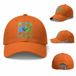 Donate Life Month Baseball Cap In April We Save Lives Organ Donation TS10 Baseball Cap Universal Fit Orange Print Your Wear