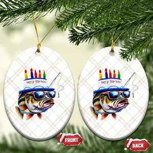 Bass Fishing Birthday Ceramic Ornament Fish Party Theme TS10 Print Your Wear