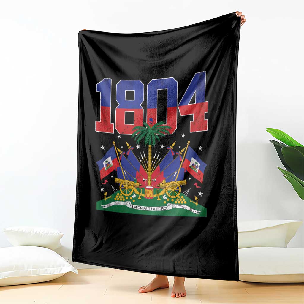 Haitian Revolution 1804 Throw Blanket Haiti Flag Independence Day Haitian Graphic TS10 Print Your Wear