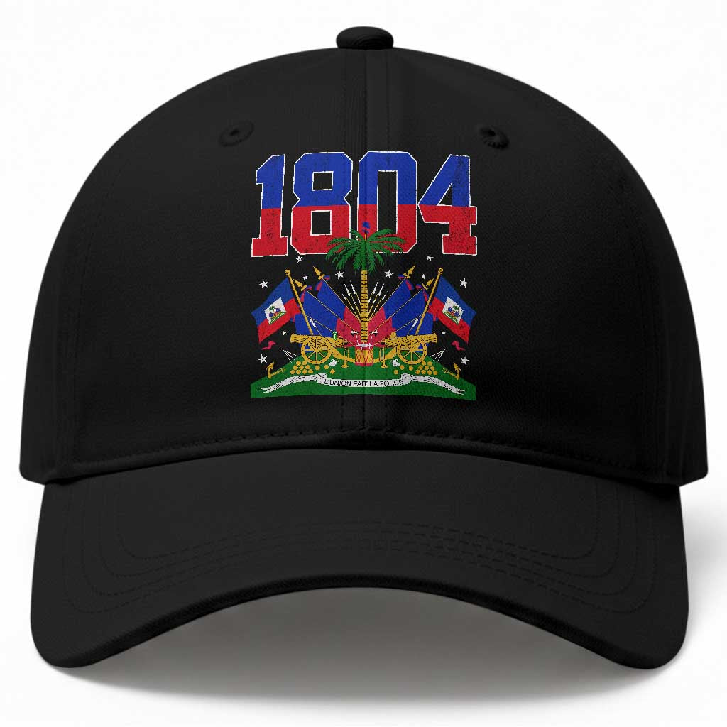Haitian Revolution 1804 Baseball Cap Haiti Flag Independence Day Haitian Graphic TS10 Print Your Wear