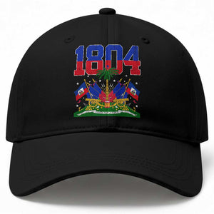 Haitian Revolution 1804 Baseball Cap Haiti Flag Independence Day Haitian Graphic TS10 Print Your Wear