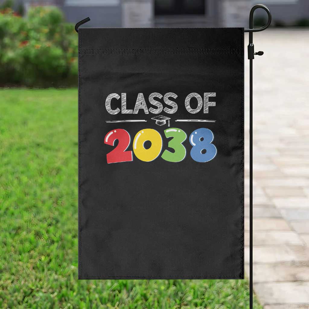 Class of 2038 Garden Flag Grow With Me Kindergarten TS10 Print Your Wear