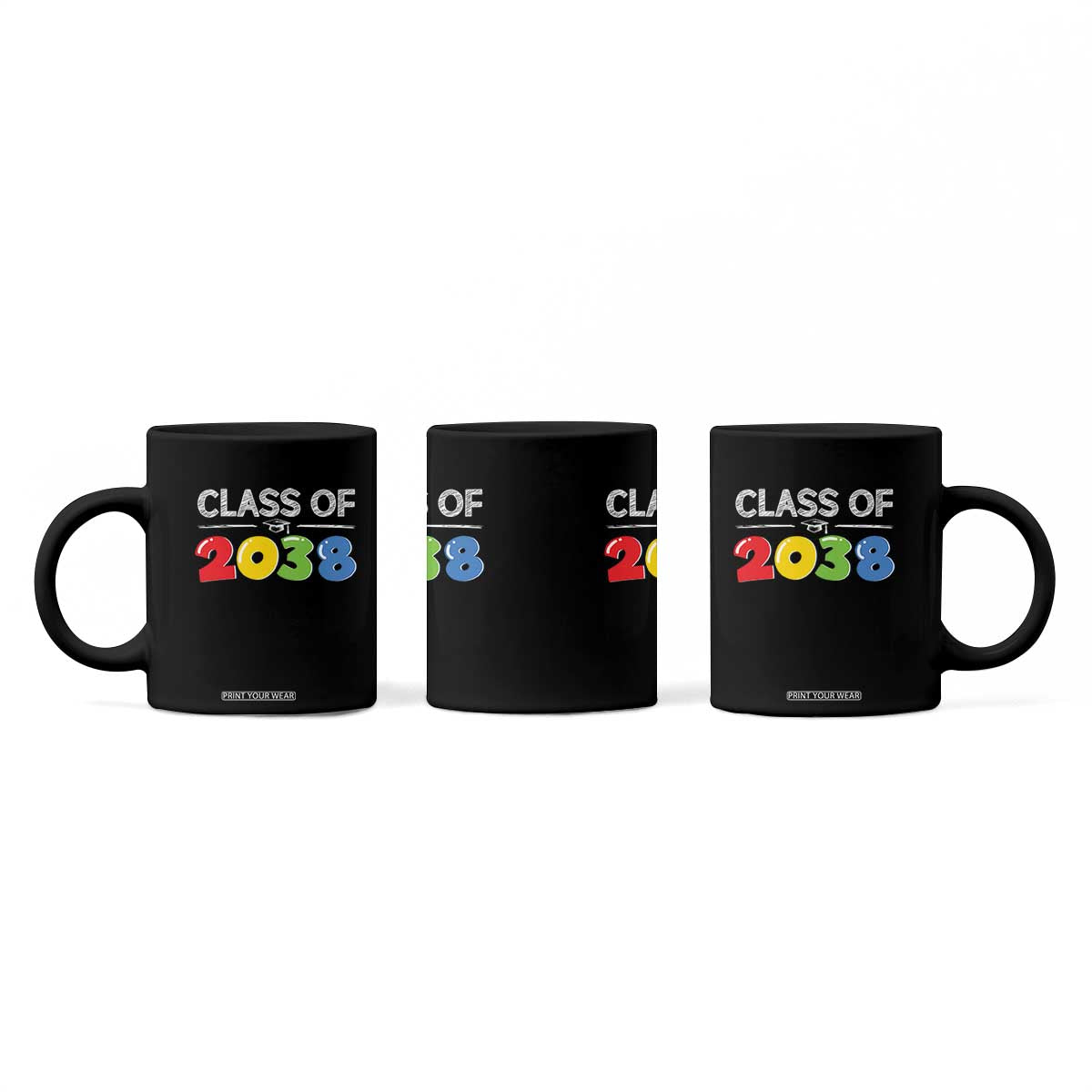 Class of 2038 Coffee Mug Grow With Me Kindergarten TS10 Print Your Wear