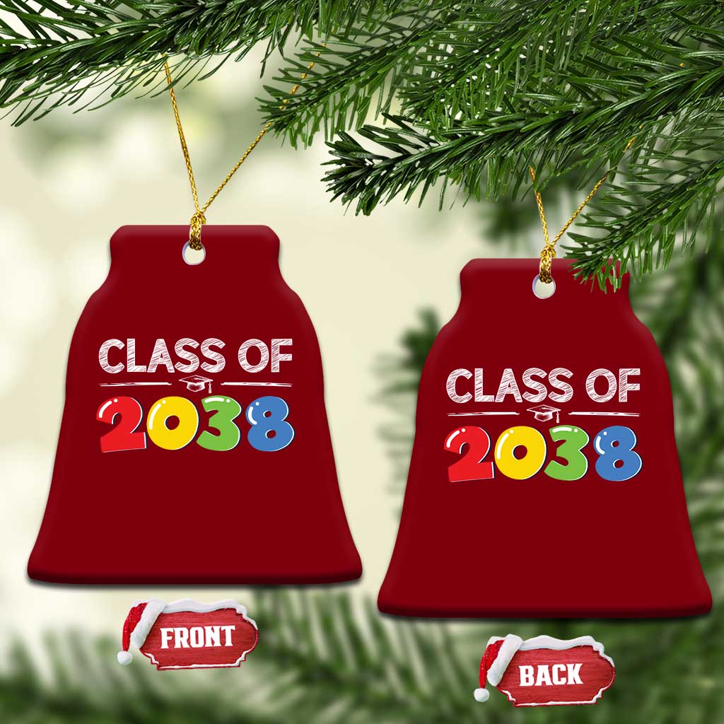 Class of 2038 Ceramic Ornament Grow With Me Kindergarten TS10 Print Your Wear