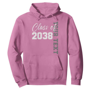 Personalized Class of 2038 Hoodie Custom Name Grow With Me Count Down Graduating TS10 Azalea Print Your Wear