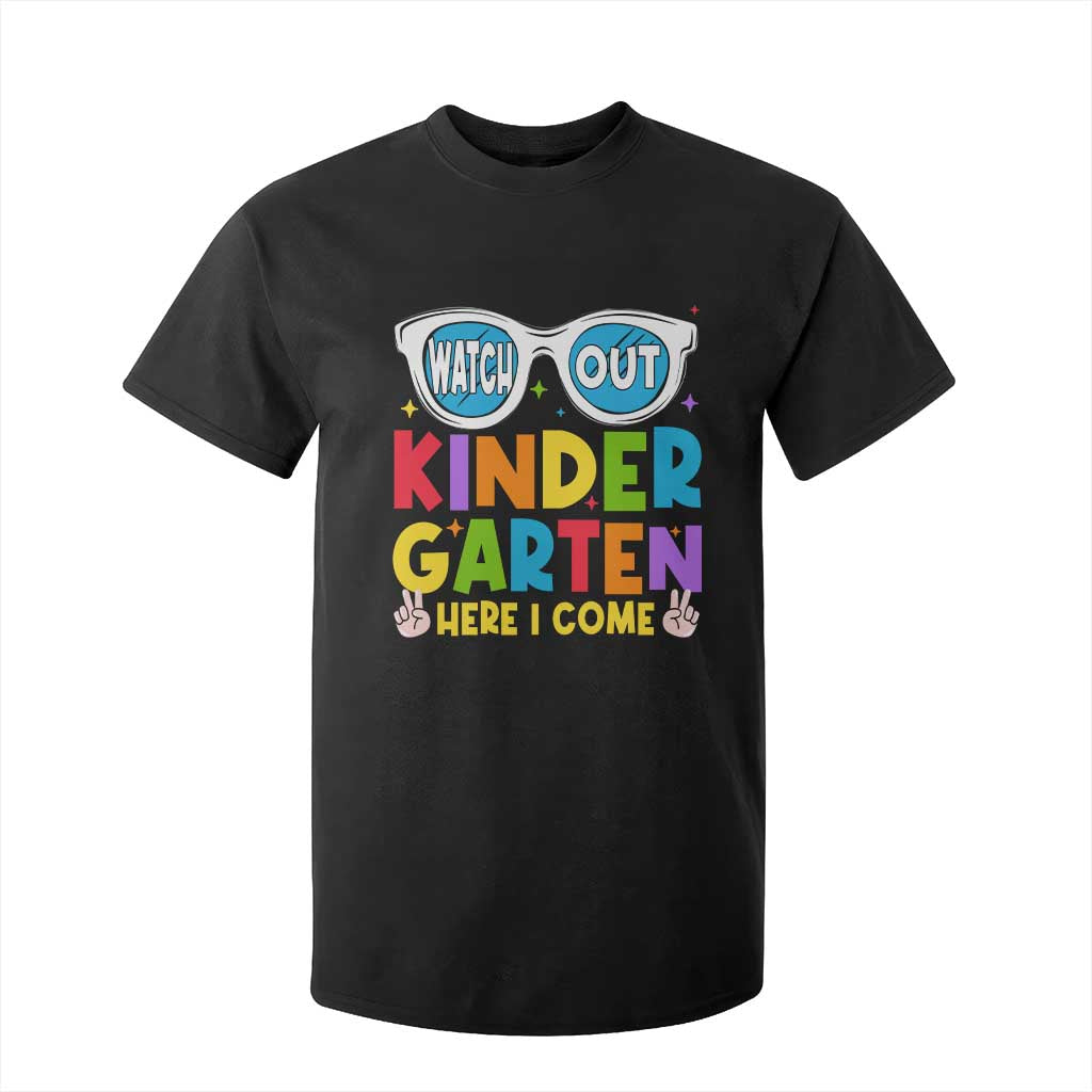 Back to School Kinder T Shirt For Kid Funny Kindergarten Teacher Team TS10 Black Print Your Wear