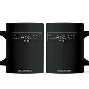 Class of 2037 Coffee Mug Grow With Me First Day of School Graduation Gift TS10 Black Print Your Wear