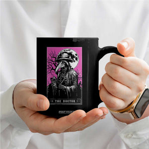 Plague Doctor Tarot Card Coffee Mug Mysterious Horror Death Occult Satanic TS10 Print Your Wear