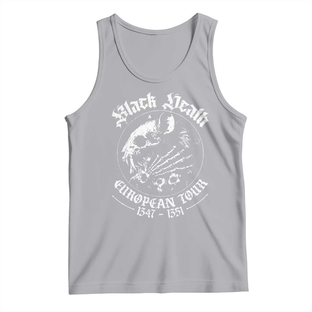 Plague Rat Tank Top Black Death European Tour Medieval History Goth TS10 Athletic Heather Print Your Wear