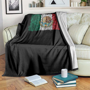 Eagle Mexican Flag Throw Blanket Aztecs Mexico Heritage Roots TS10 Print Your Wear
