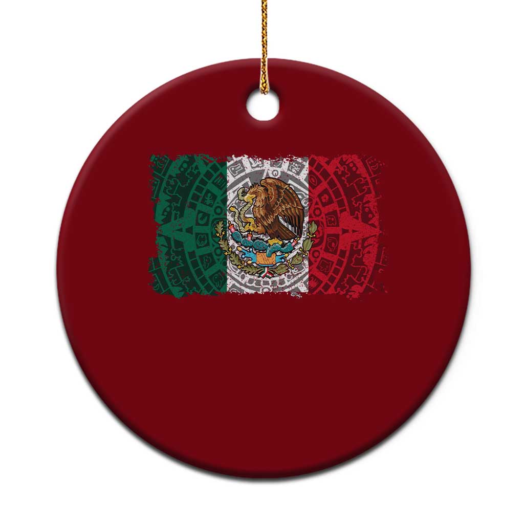 Eagle Mexican Flag Ceramic Ornament Aztecs Mexico Heritage Roots TS10 1pc Red Print Your Wear