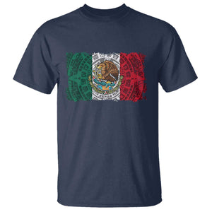 Eagle Mexican Flag T Shirt Aztecs Mexico Heritage Roots TS10 Navy Print Your Wear