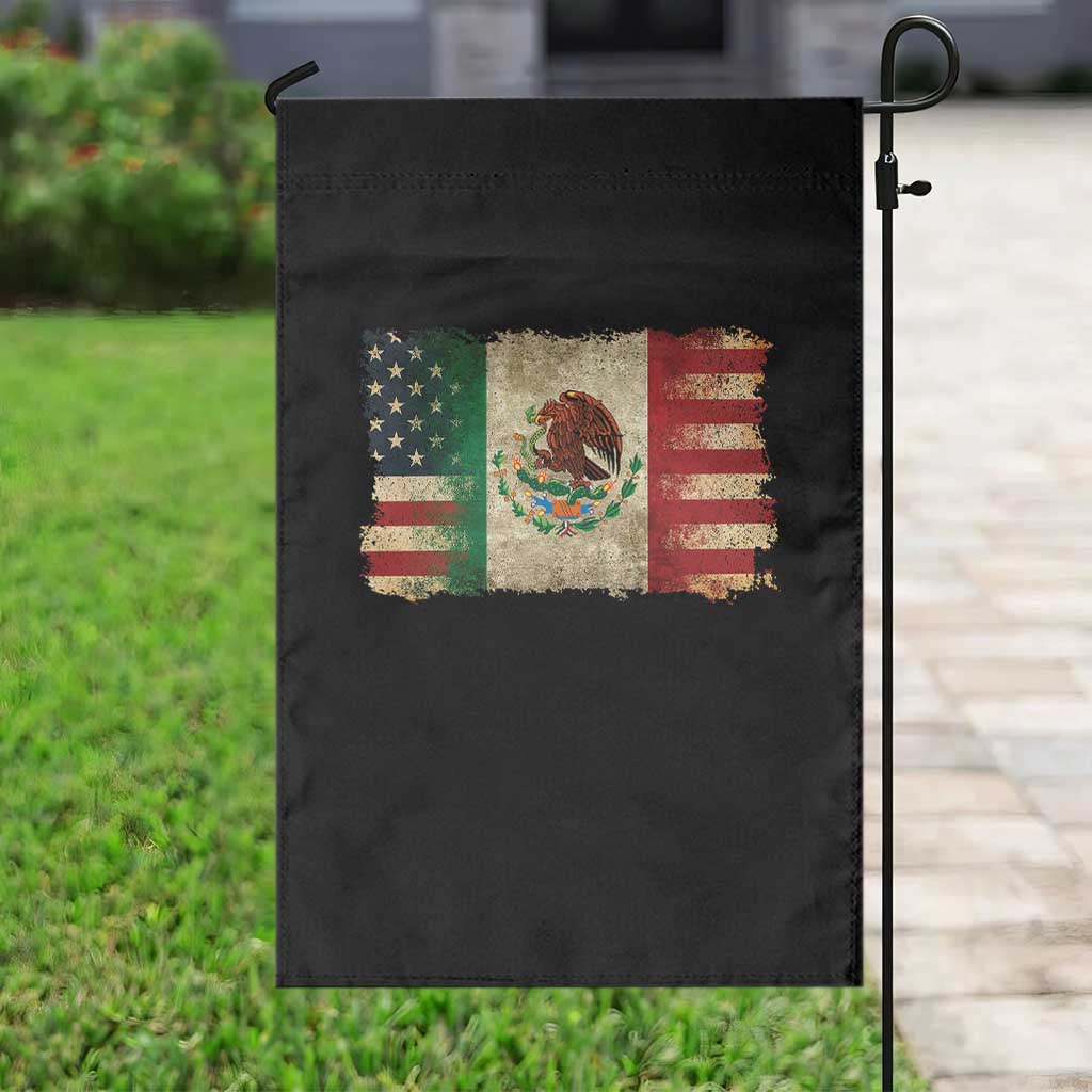 American Mexican Flag Garden Flag Mexico Heritage Mexican Roots TS10 Print Your Wear