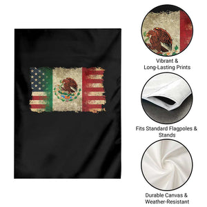 American Mexican Flag Garden Flag Mexico Heritage Mexican Roots TS10 Print Your Wear
