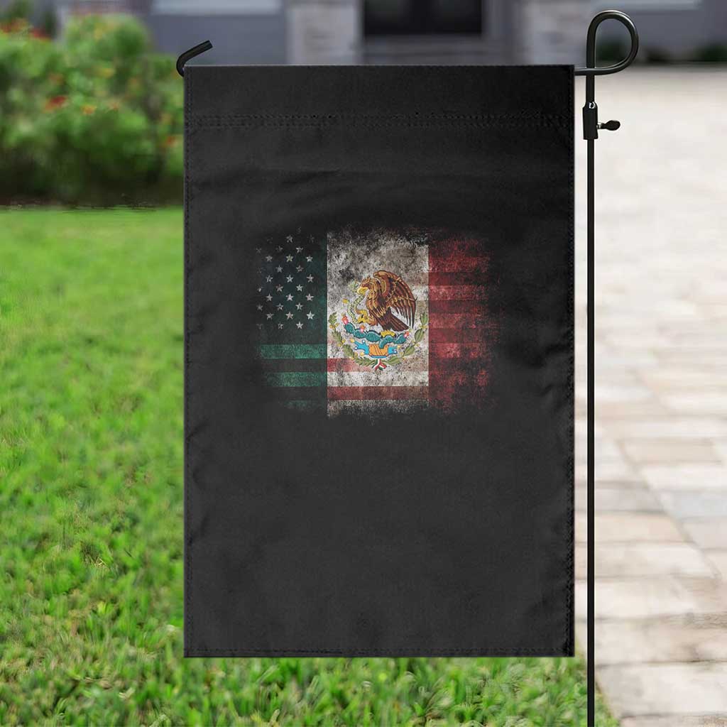 Vintage Mexican Flag Garden Flag Eagle Mexico Heritage Mexican Roots TS10 Print Your Wear