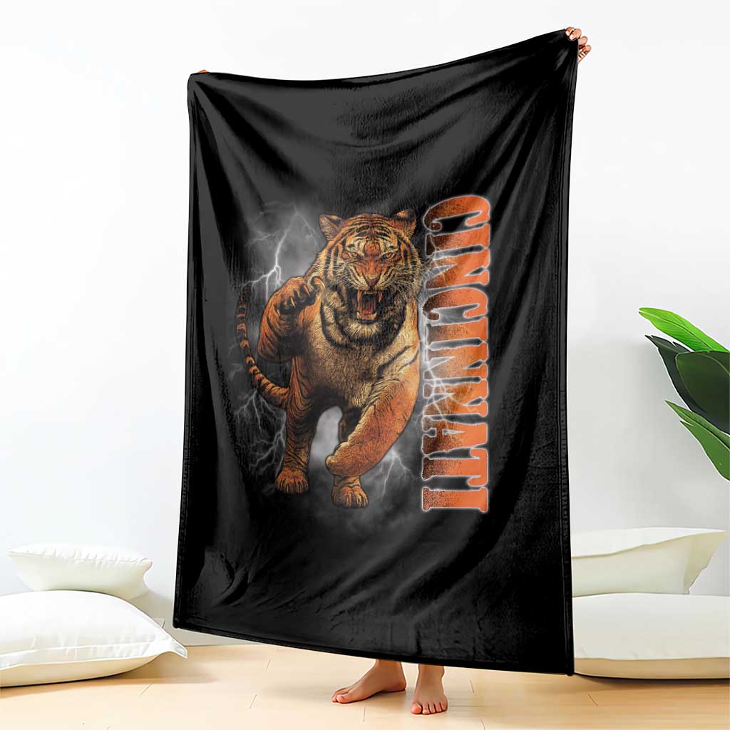 BFT Game Day Throw Blanket Bootleg Vintage TS10 Print Your Wear
