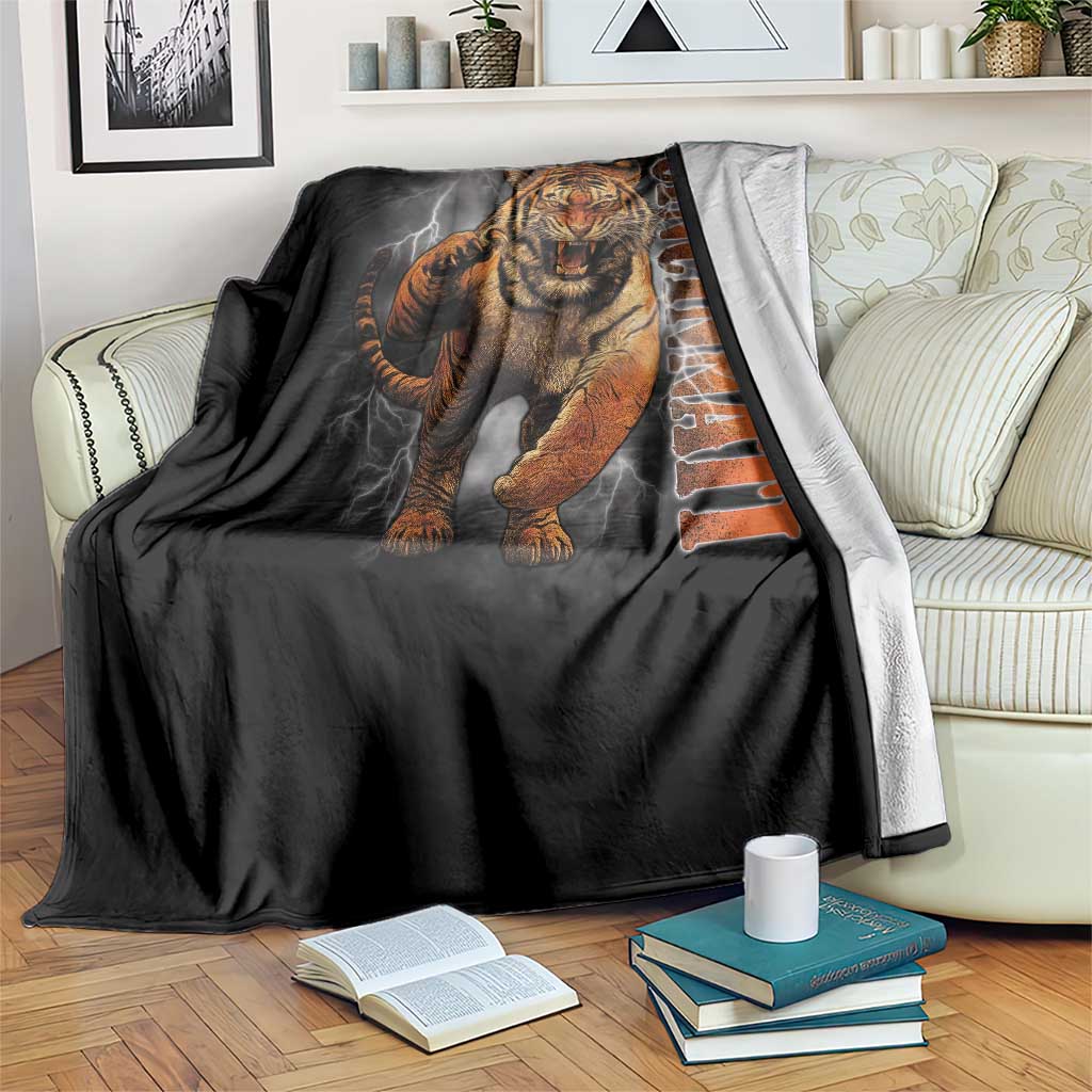 BFT Game Day Throw Blanket Bootleg Vintage TS10 Print Your Wear