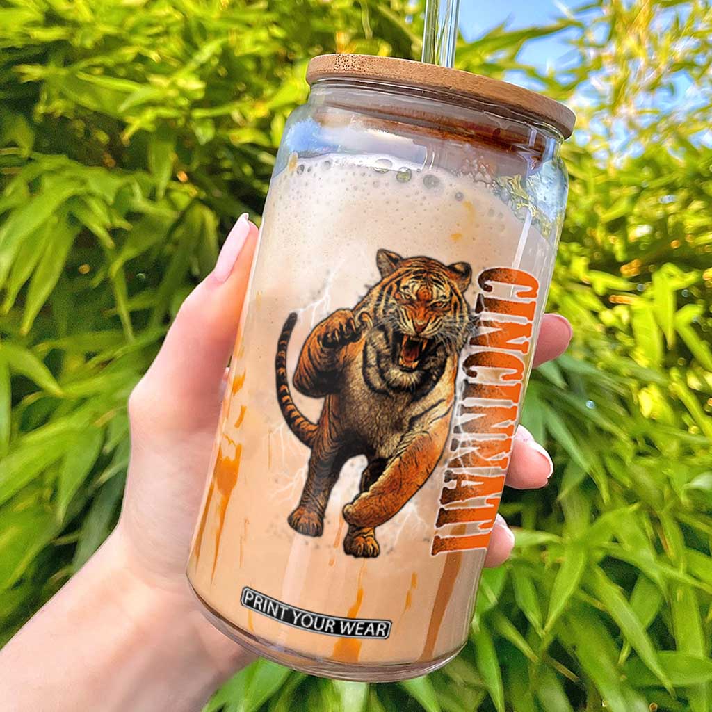 BFT Game Day Glass Can Bootleg Vintage TS10 Black Print Your Wear