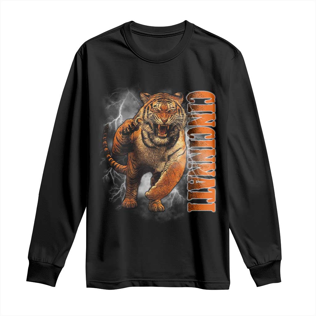 BFT Game Day Long Sleeve Shirt Bootleg Vintage TS10 Black Print Your Wear