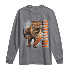 BFT Game Day Long Sleeve Shirt Bootleg Vintage TS10 Charcoal Print Your Wear
