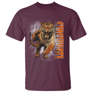 BFT Game Day T Shirt Bootleg Vintage TS10 Maroon Print Your Wear