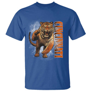 BFT Game Day T Shirt Bootleg Vintage TS10 Royal Blue Print Your Wear