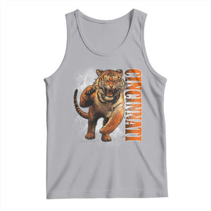 BFT Game Day Tank Top Bootleg Vintage TS10 Athletic Heather Print Your Wear