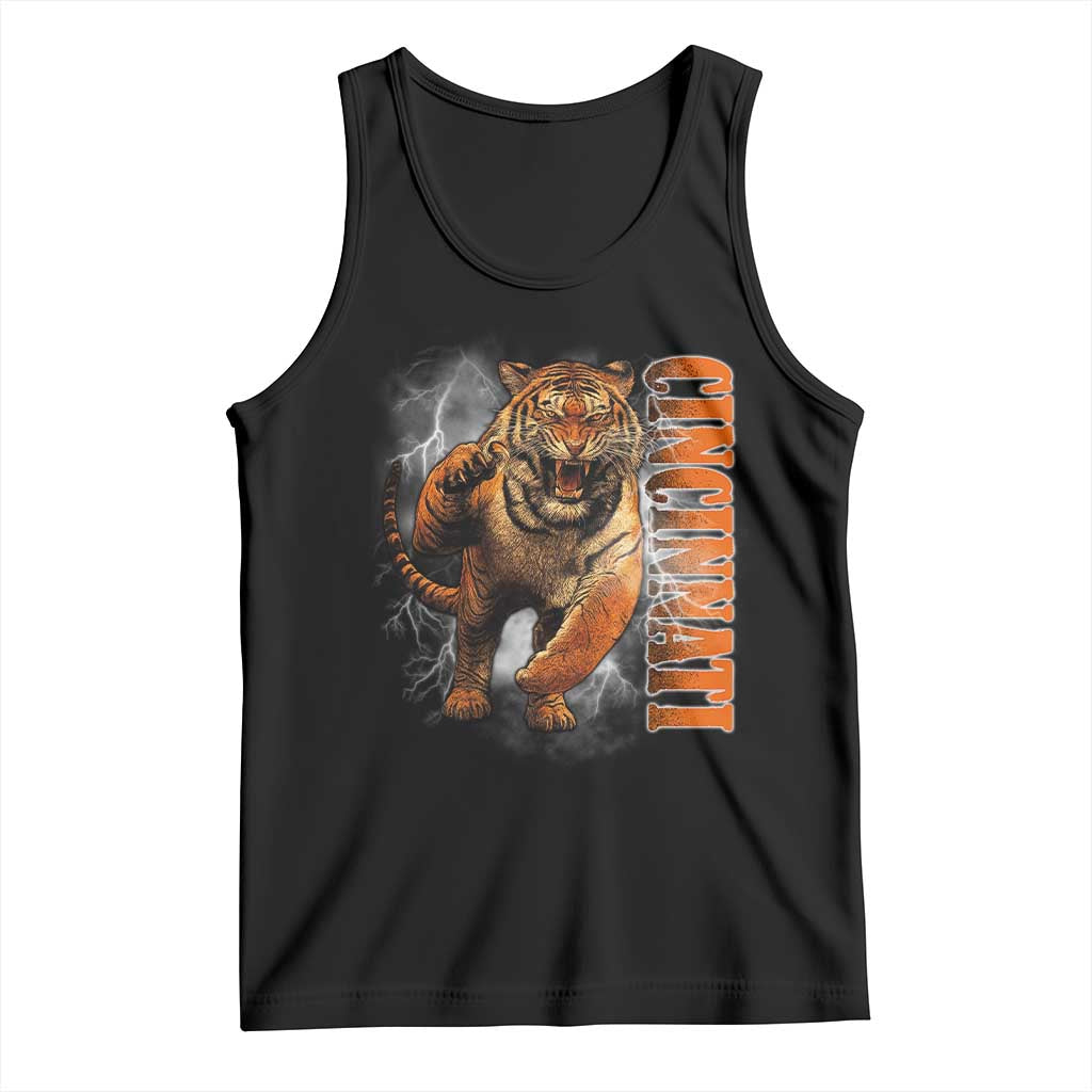 BFT Game Day Tank Top Bootleg Vintage TS10 Black Print Your Wear