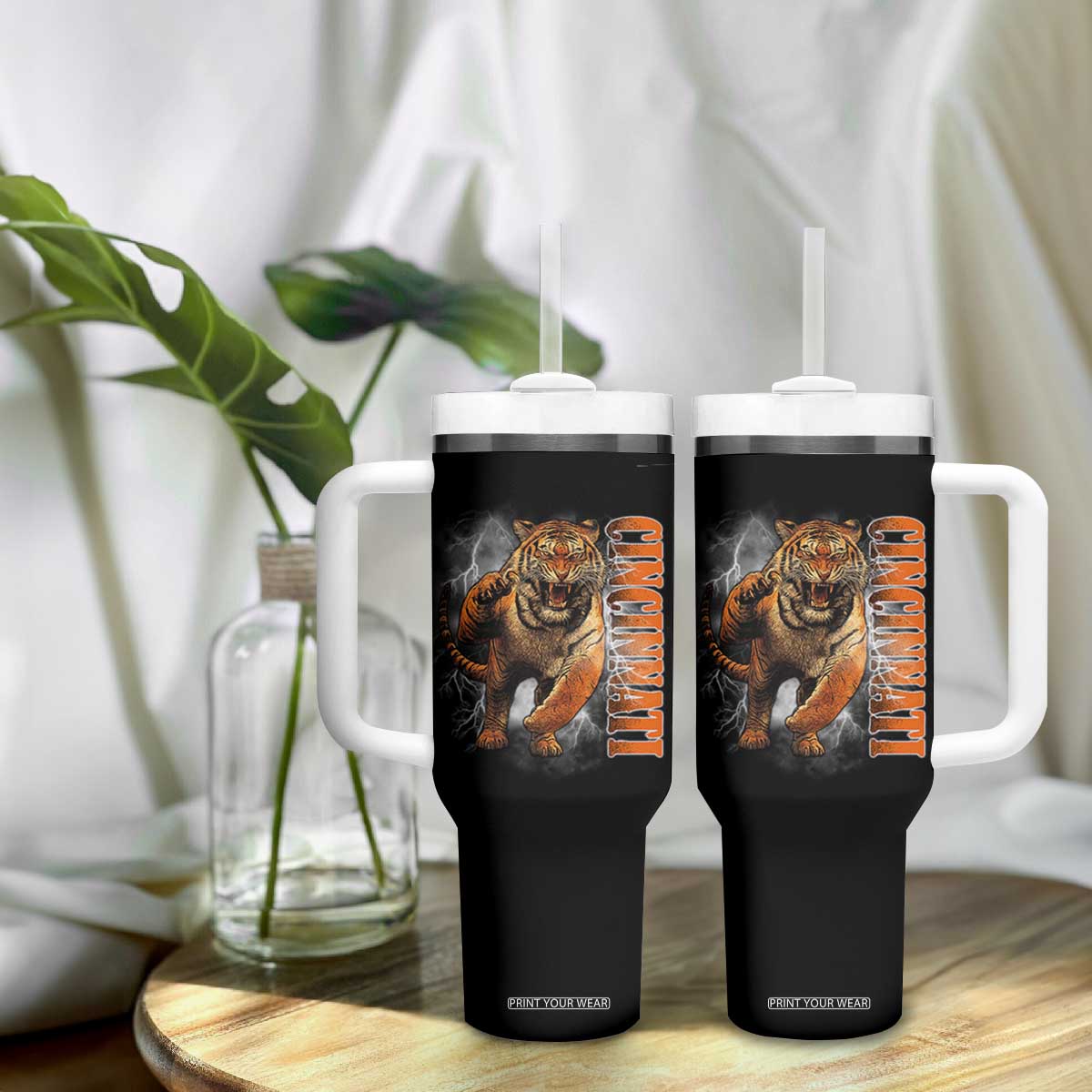 BFT Game Day Tumbler With Handle Bootleg Vintage TS10 Print Your Wear