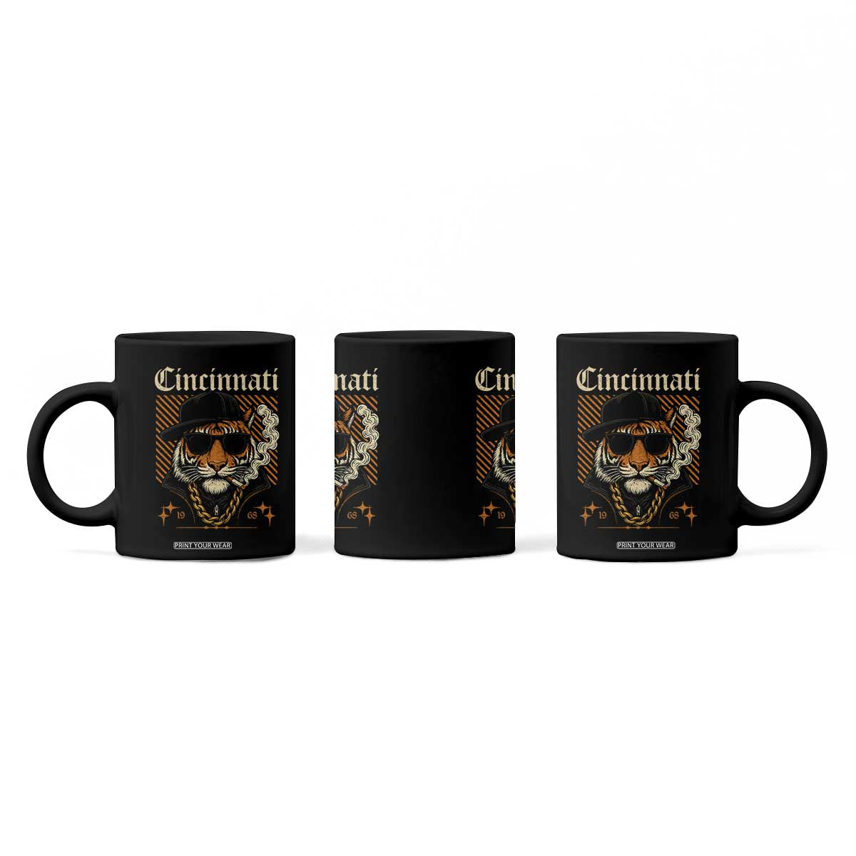 BFT Game Day Coffee Mug Retro Vintage Mascot Sports Fan TS10 Print Your Wear