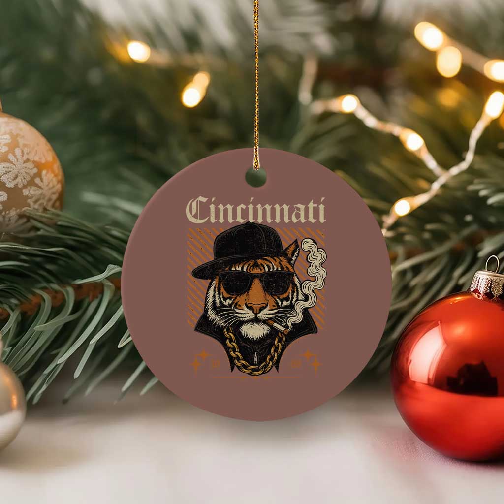 BFT Game Day Ceramic Ornament Retro Vintage Mascot Sports Fan TS10 1pc Mocha Print Your Wear
