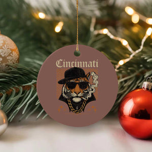 BFT Game Day Ceramic Ornament Retro Vintage Mascot Sports Fan TS10 1pc Mocha Print Your Wear