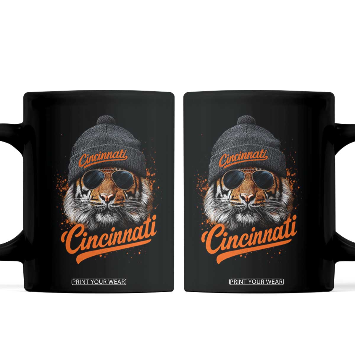 BFT Game Day Coffee Mug Retro Vintage Watercolors Sport TS10 Black Print Your Wear