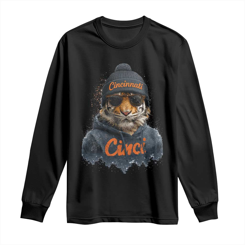 BFT Game Day Long Sleeve Shirt Retro Vintage Watercolors TS10 Black Print Your Wear