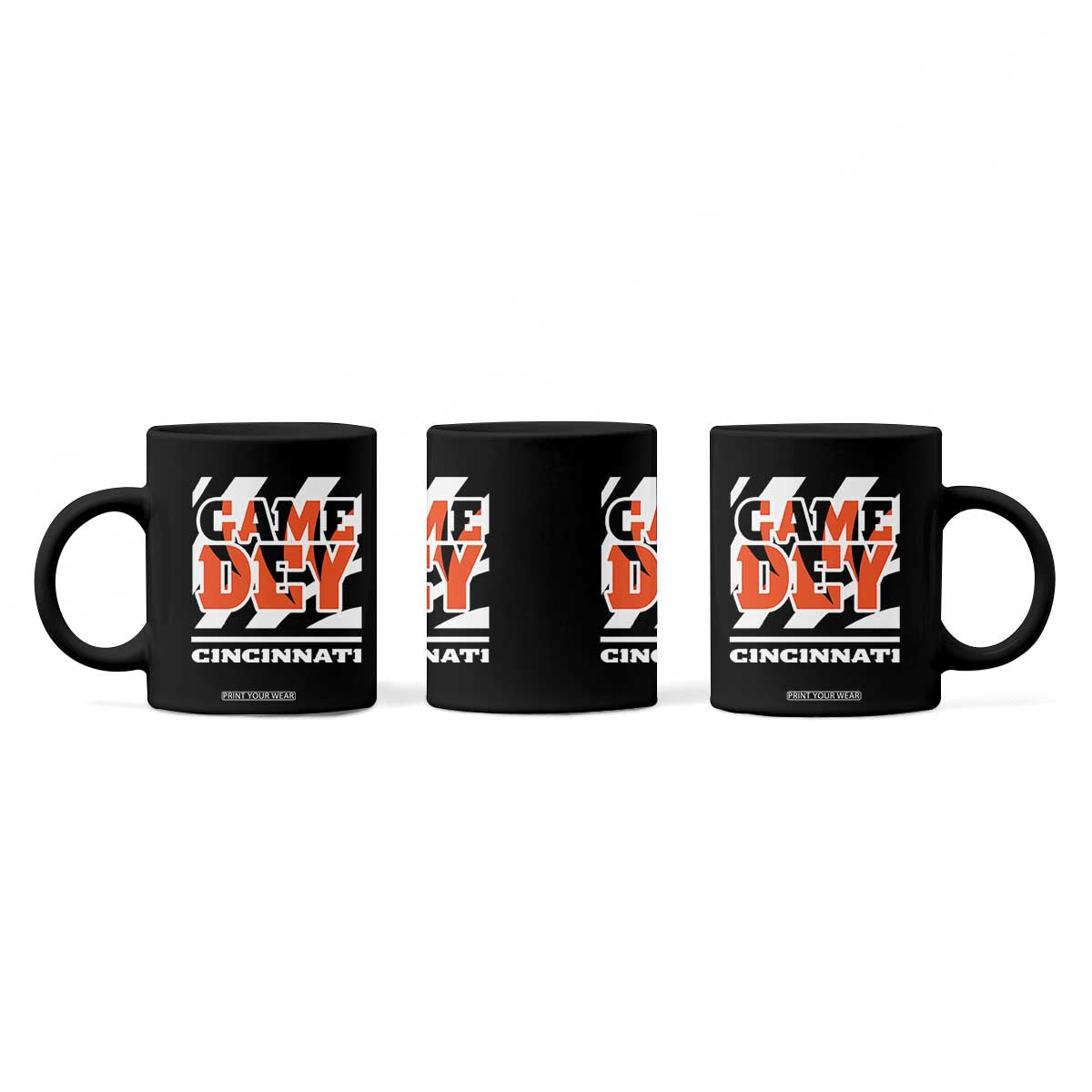 BFT Game Day Coffee Mug Retro Vintage Game Dey White Stripes TS10 Print Your Wear