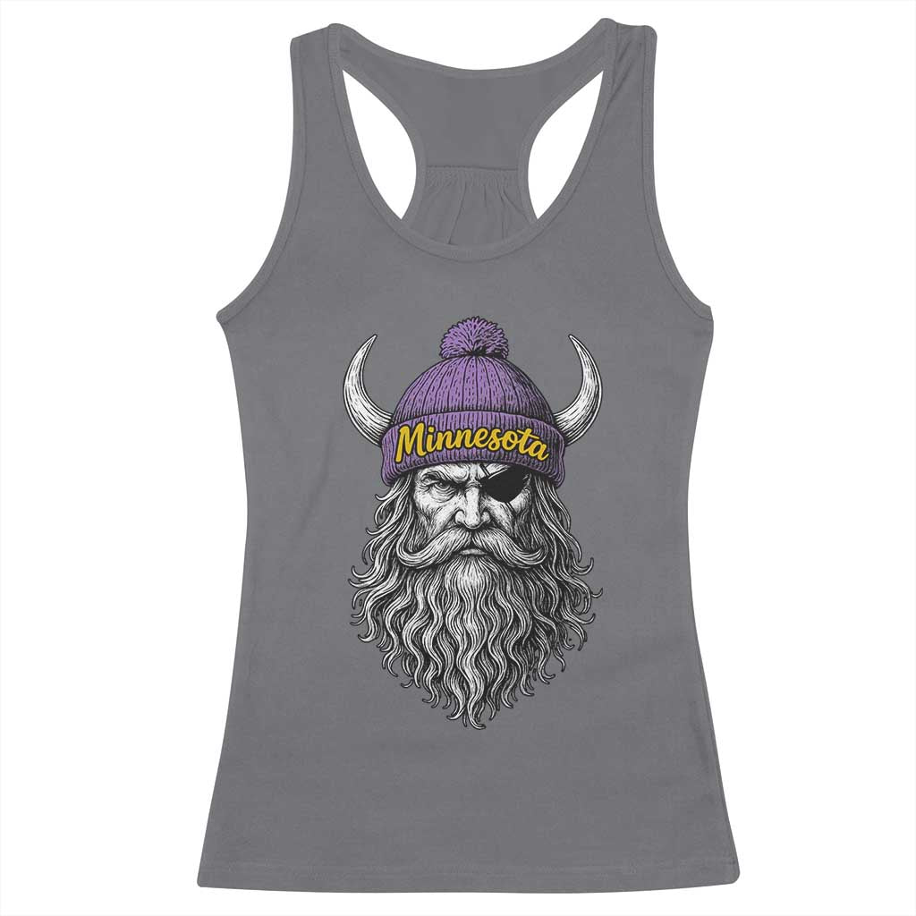 Vintage VF Racerback Tank Top Retro Football Sports Fan MFV TS10 Charcoal Print Your Wear