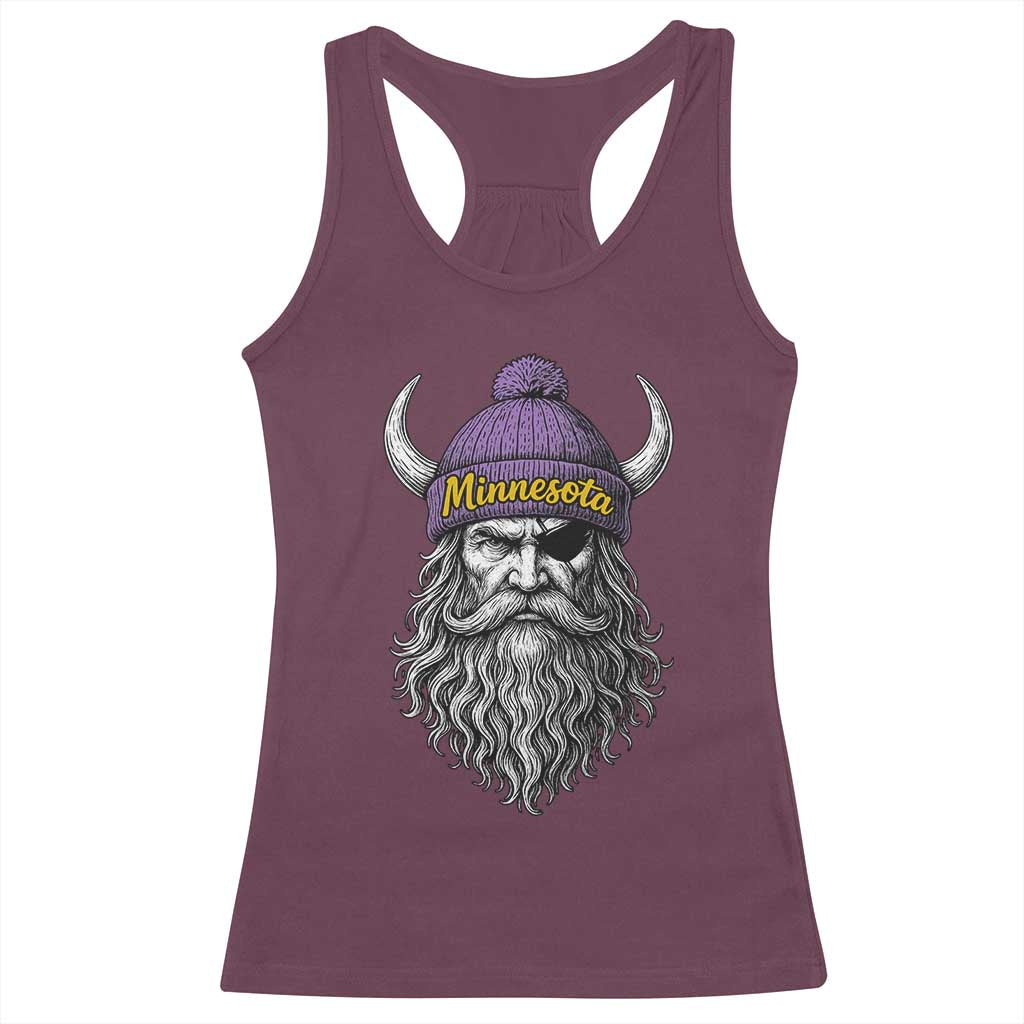Vintage VF Racerback Tank Top Retro Football Sports Fan MFV TS10 Maroon Print Your Wear