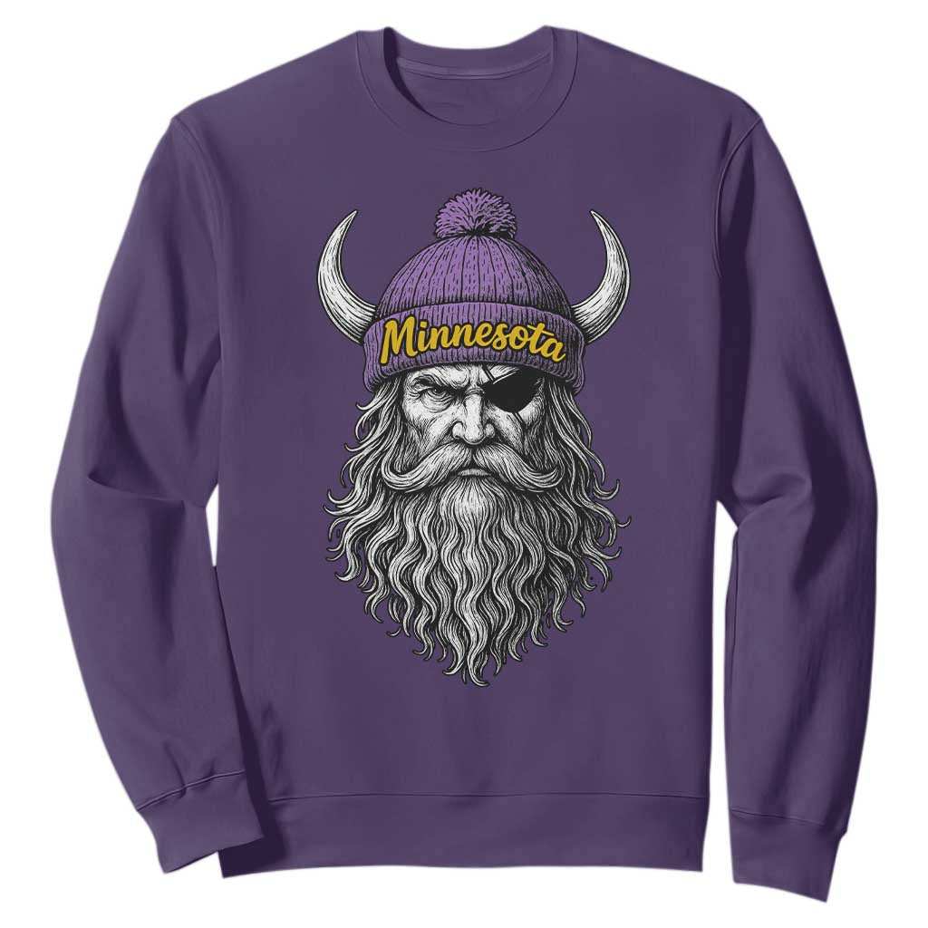 Vintage VF Sweatshirt Retro Football Sports Fan MFV TS10 Purple Print Your Wear