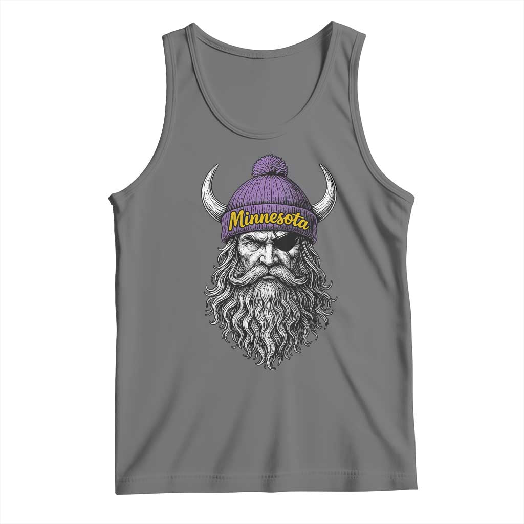 Vintage VF Tank Top Retro Football Sports Fan MFV TS10 Black Heather Print Your Wear