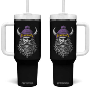 Vintage VF Tumbler With Handle Retro Football Sports Fan MFV TS10 One Size: 40 oz Black Print Your Wear
