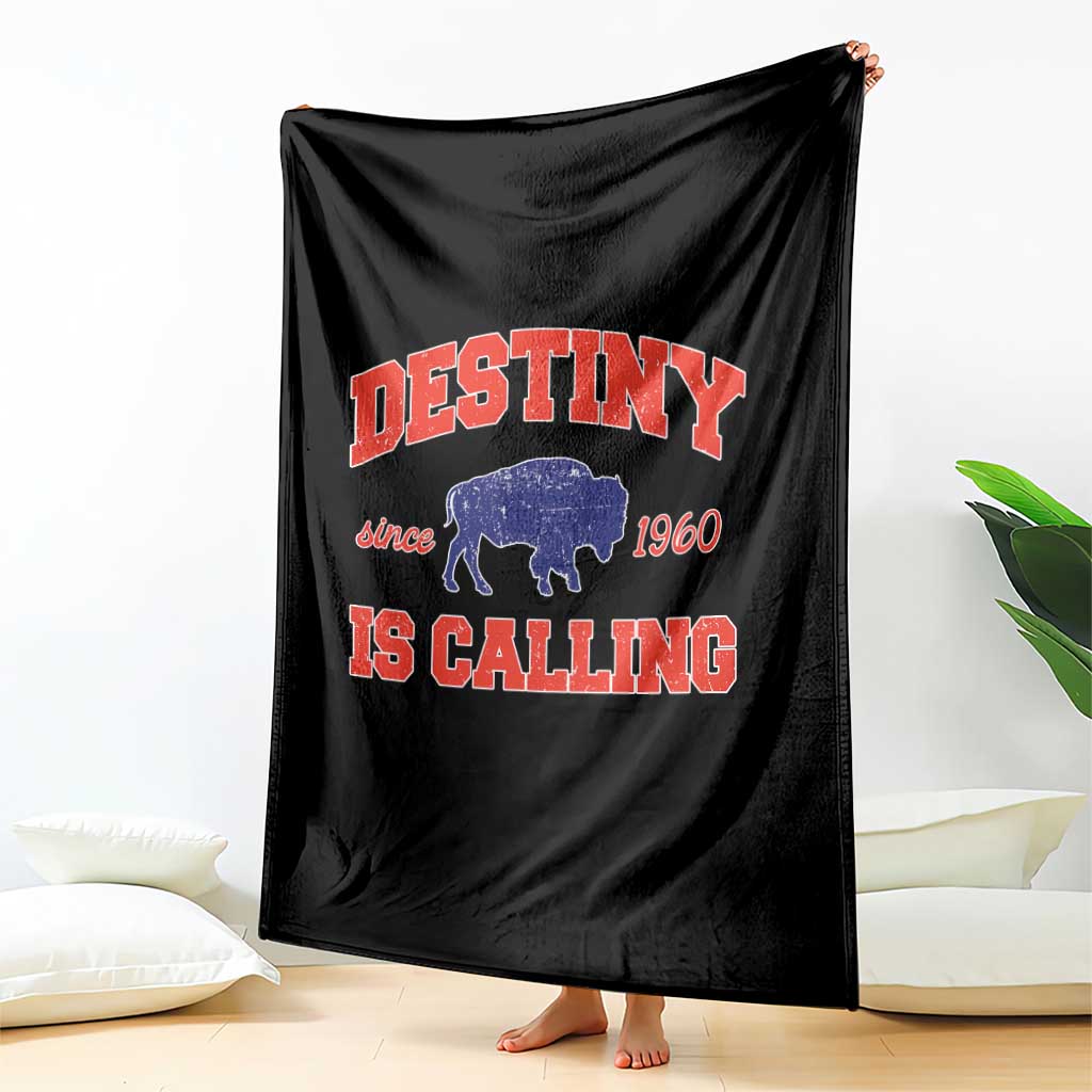 BFB Game Day Throw Blanket Vintage Destiny is Calling Victory Monday TS10 Print Your Wear