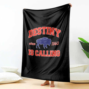 BFB Game Day Throw Blanket Vintage Destiny is Calling Victory Monday TS10 Print Your Wear