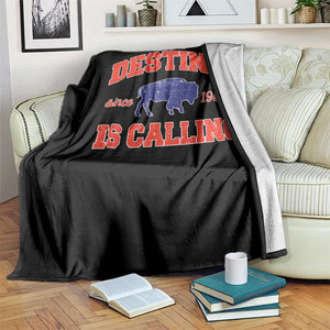 BFB Game Day Throw Blanket Vintage Destiny is Calling Victory Monday TS10 Print Your Wear
