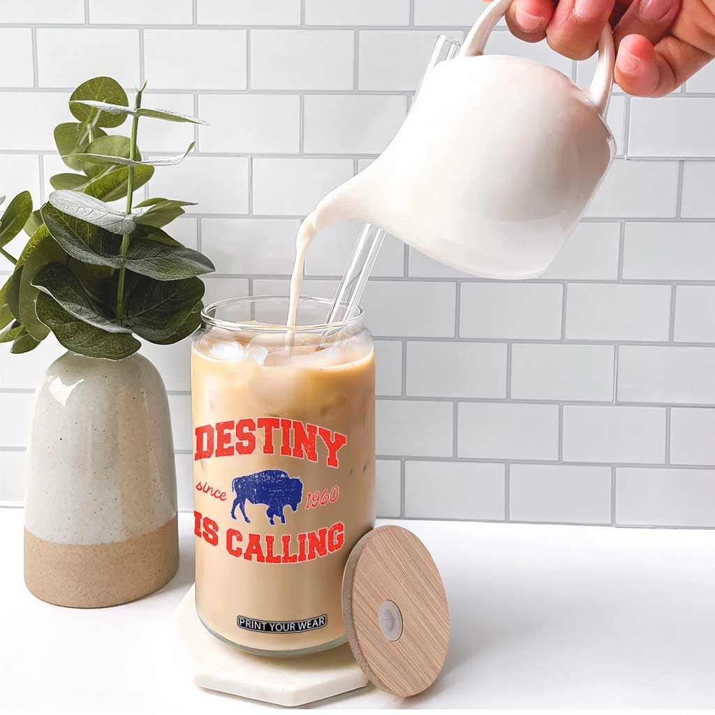 BFB Game Day Glass Can Vintage Destiny is Calling Victory Monday TS10 Print Your Wear