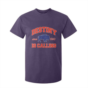 BFB Game Day T Shirt For Kid Vintage Destiny is Calling Victory Monday TS10 Purple Print Your Wear