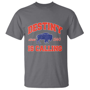 BFB Game Day T Shirt Vintage Destiny is Calling Victory Monday TS10 Charcoal Print Your Wear